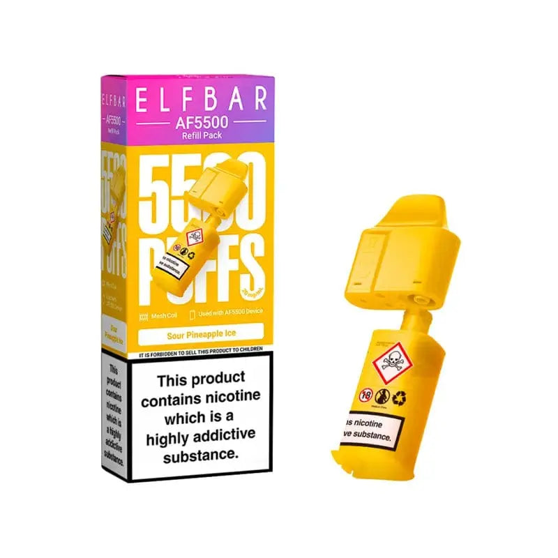 Elf Bar AF5500 Puffs Replacement Prefilled Pods ELF Bar