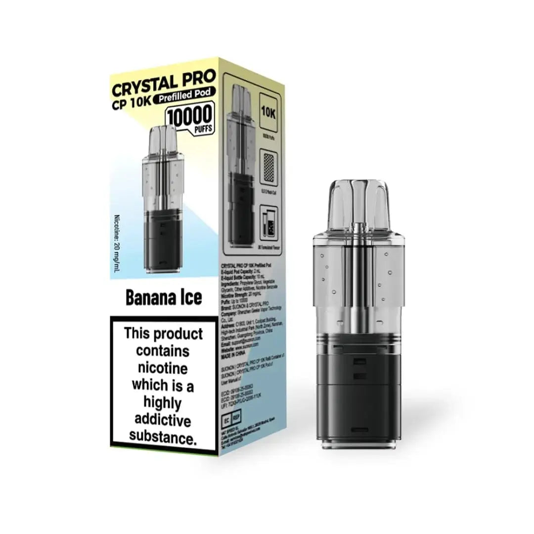 Crystal Pro CP 10K Prefilled Replacement Pods Vape At Door