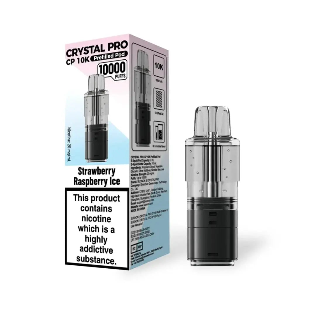 Crystal Pro CP 10K Prefilled Replacement Pods Vape At Door