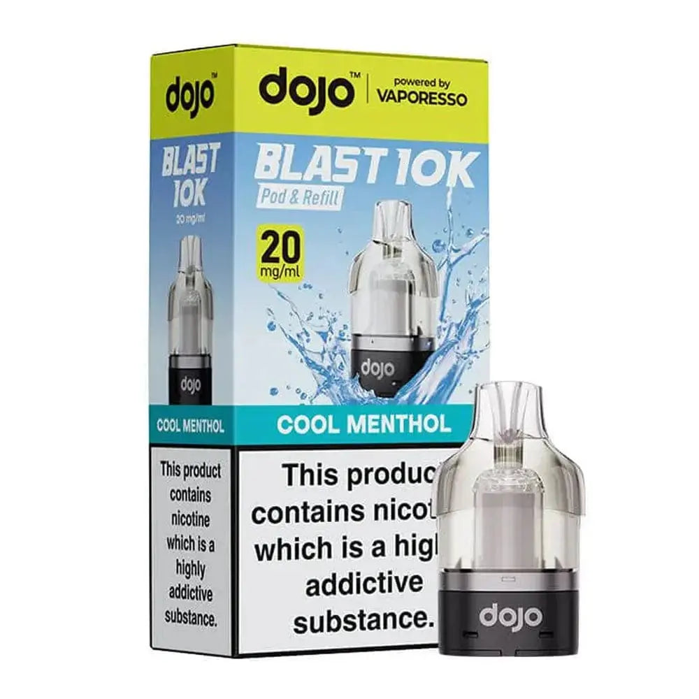 Vaporesso Dojo Blast 10K/30k Prefilled Replacement Pods Vape At Door