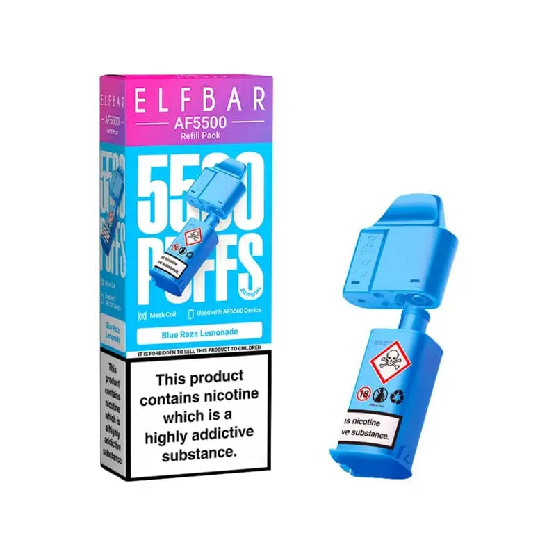 Elf Bar AF5500 Puffs Replacement Prefilled Pods ELF Bar