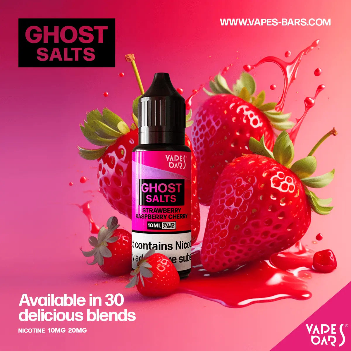 VB Ghost Salts E-Liquid 10 and 20 mg in 10ml VB
