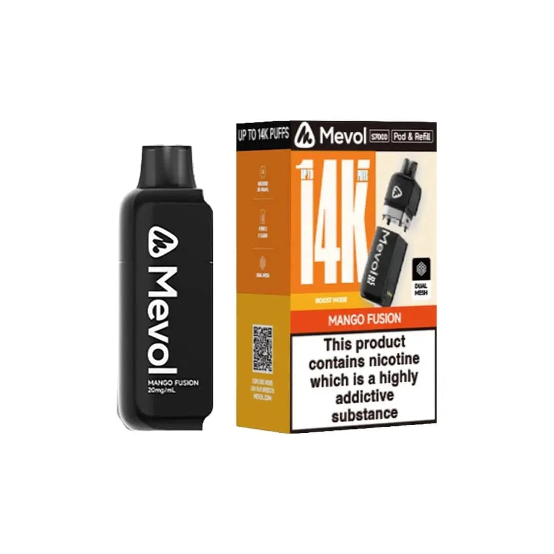 Mevol S7000 Replacement Prefilled Pods Vape At Door