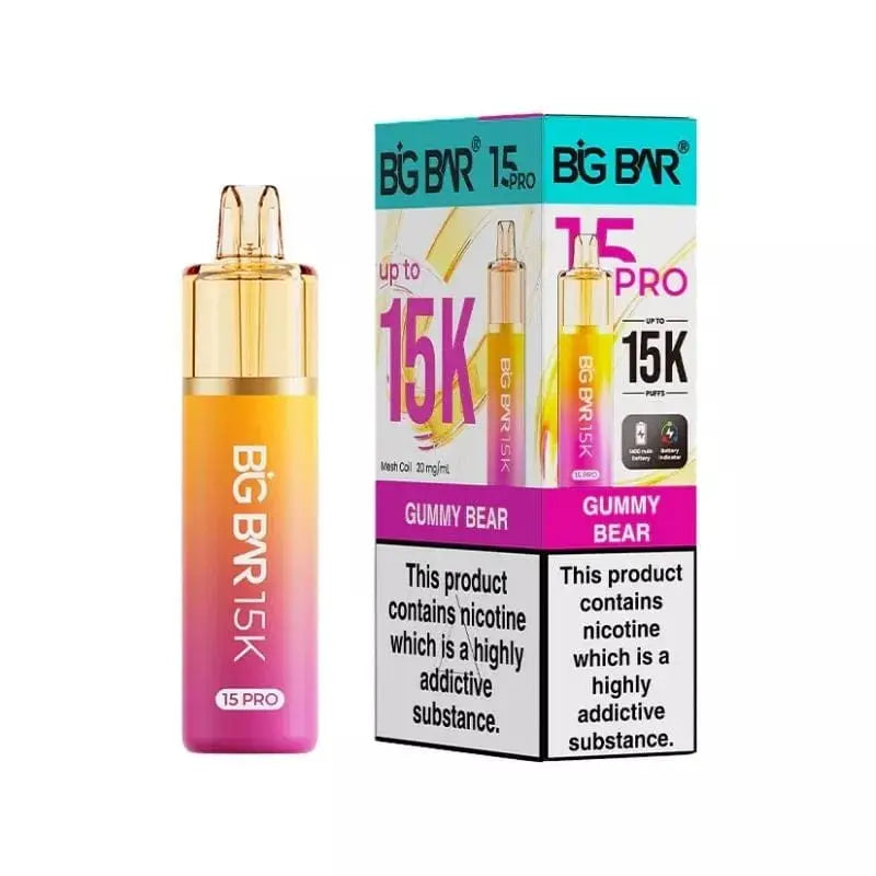 Big Bar Pro 15000 Prefilled Pod Kit Vape At Door