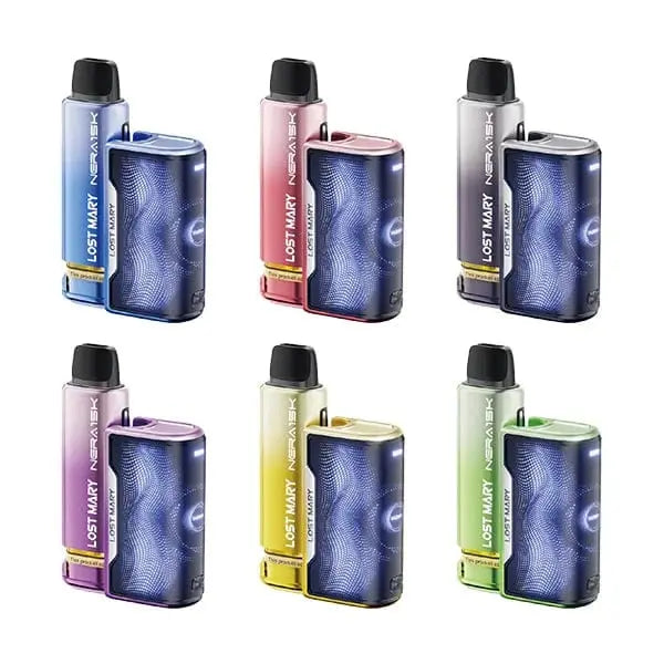 Lost Mary Nera 30K Fullview Puffs Prefilled Pod Kit Vape At Door