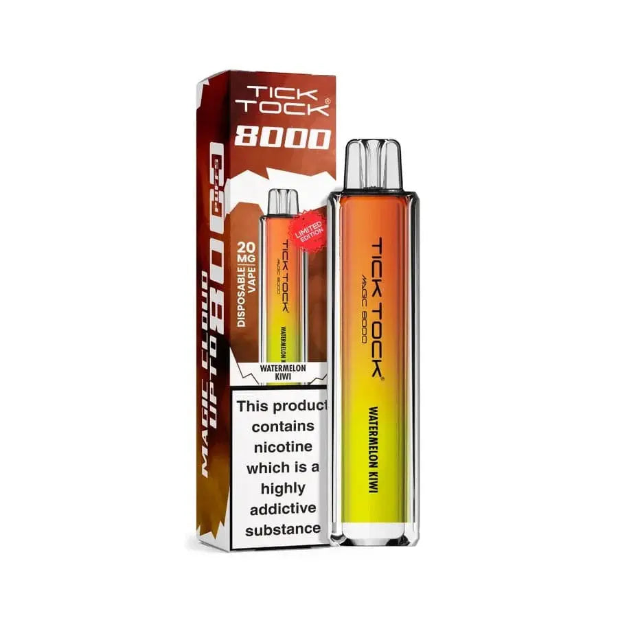 WATERMELON KIWI Tick Tock Magic 8000 Puffs