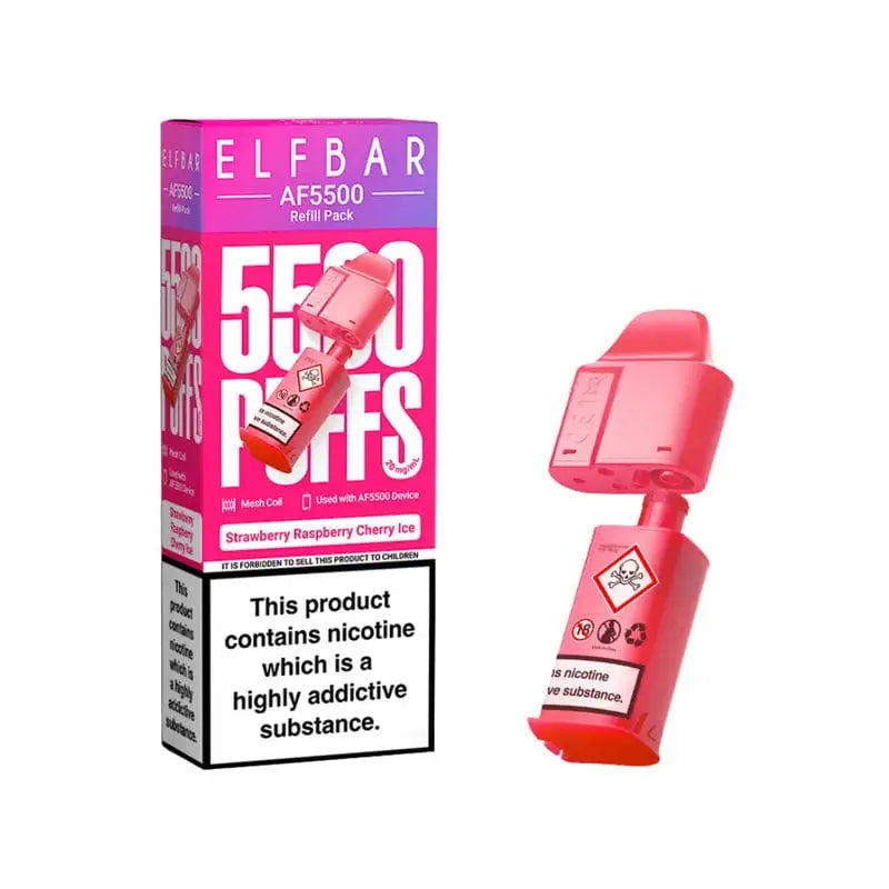 Elf Bar AF5500 Puffs Replacement Prefilled Pods ELF Bar