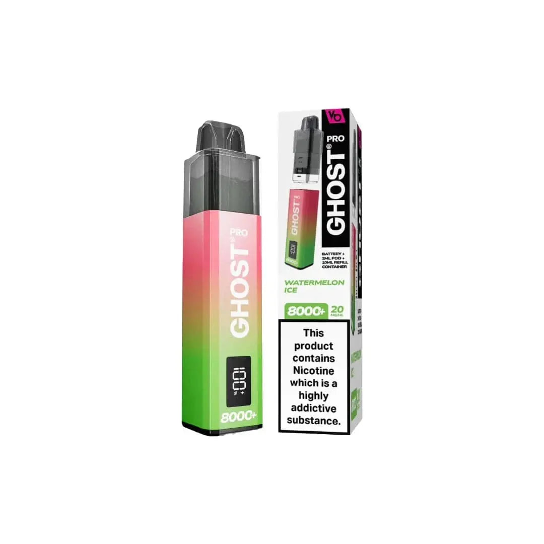 WATERMELON ICE GHOST PRO 8000 VAPE