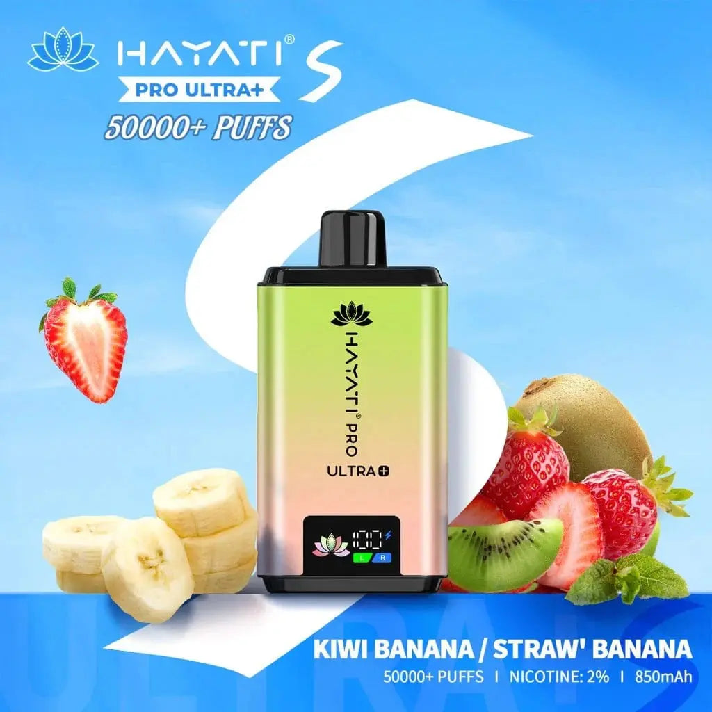 Hayati Pro Ultra Plus S 50000 Puffs Prefilled Vape Kit Vape At Door