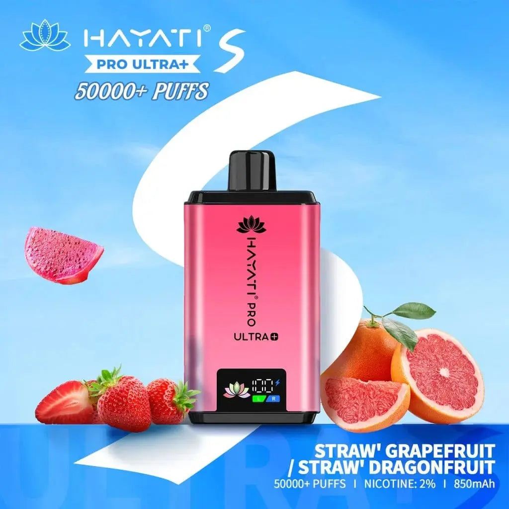 Hayati Pro Ultra Plus S 50000 Puffs Prefilled Vape Kit Vape At Door
