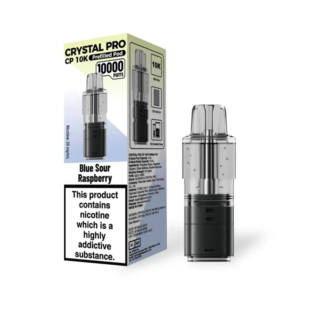 Crystal Pro CP 10K Prefilled Replacement Pods Vape At Door