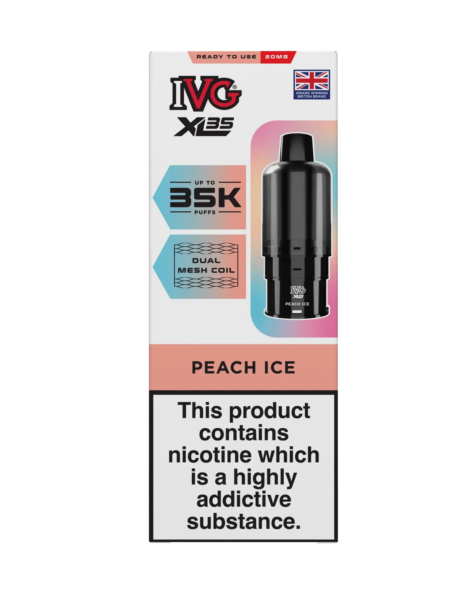 IVG XL 35K Prefilled Replacement Pods IVG