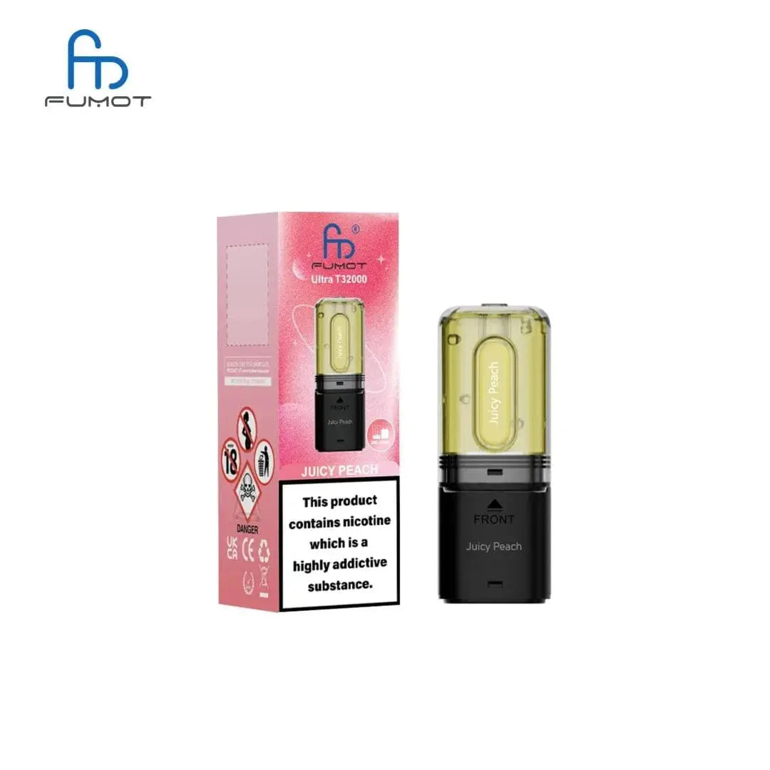 Fumot Ultra t32000 Replacement Pods & Refill Vape At Door