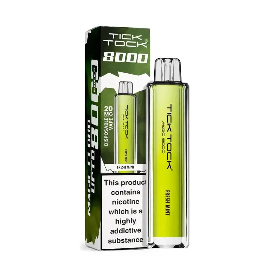 Tick Tock Magic 8000 Puffs FRESH MINT