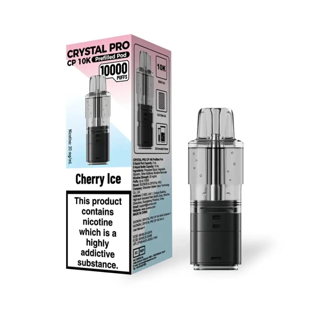 Crystal Pro CP 10K Prefilled Replacement Pods