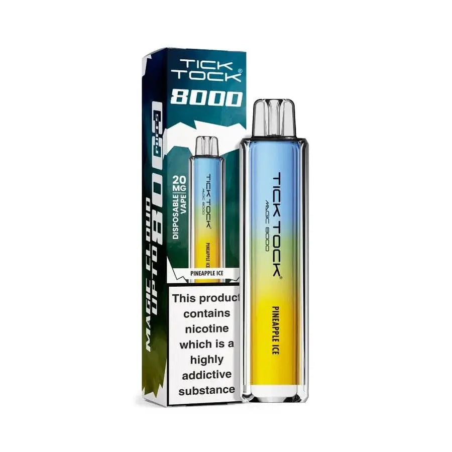 PINEAPPLE ICE Tick Tock Magic 8000 Puffs