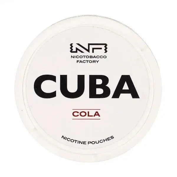 CUBA White Snus 16mg (Nicotine Pouches) Vape At Door
