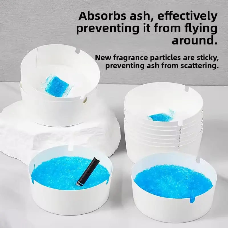Disposable Pocket Ashtrays with Gel Vape At Door