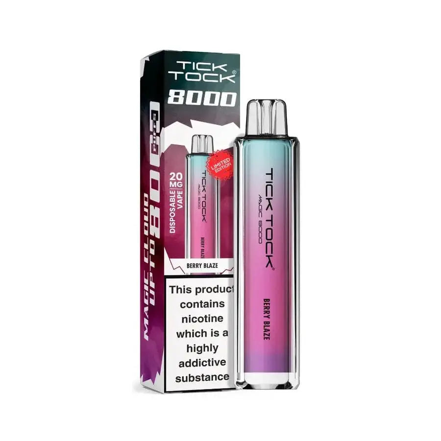 Tick Tock Magic 8000 Puffs BERRY BLAZE
