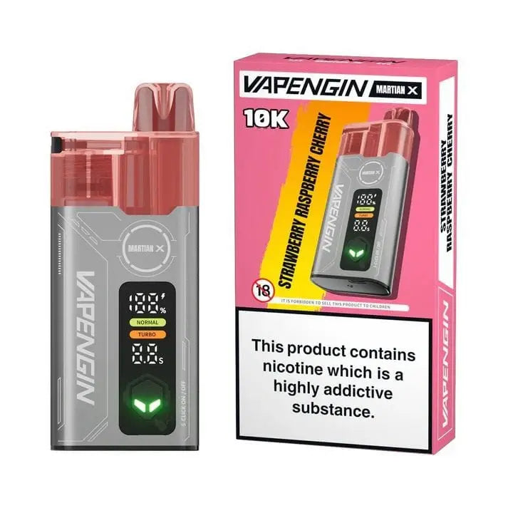 VAPENGIN MARTIAN X 10000 Prefilled Pod Kit Vape At Door