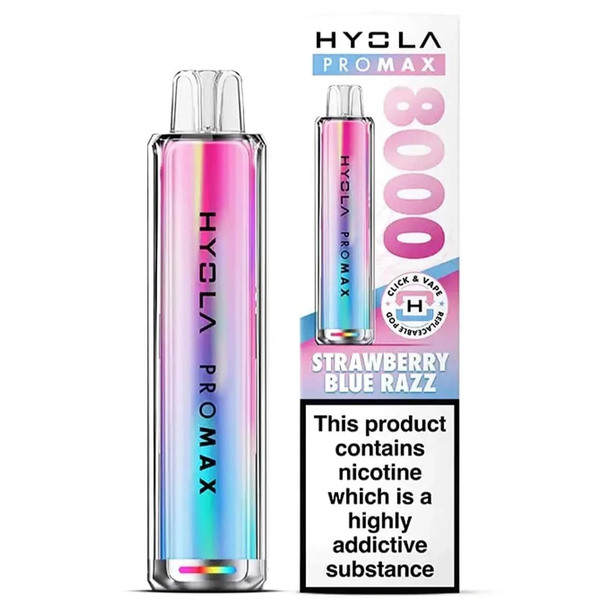 Hyola Pro Max 8000 Puffs Prefilled Pod Kit