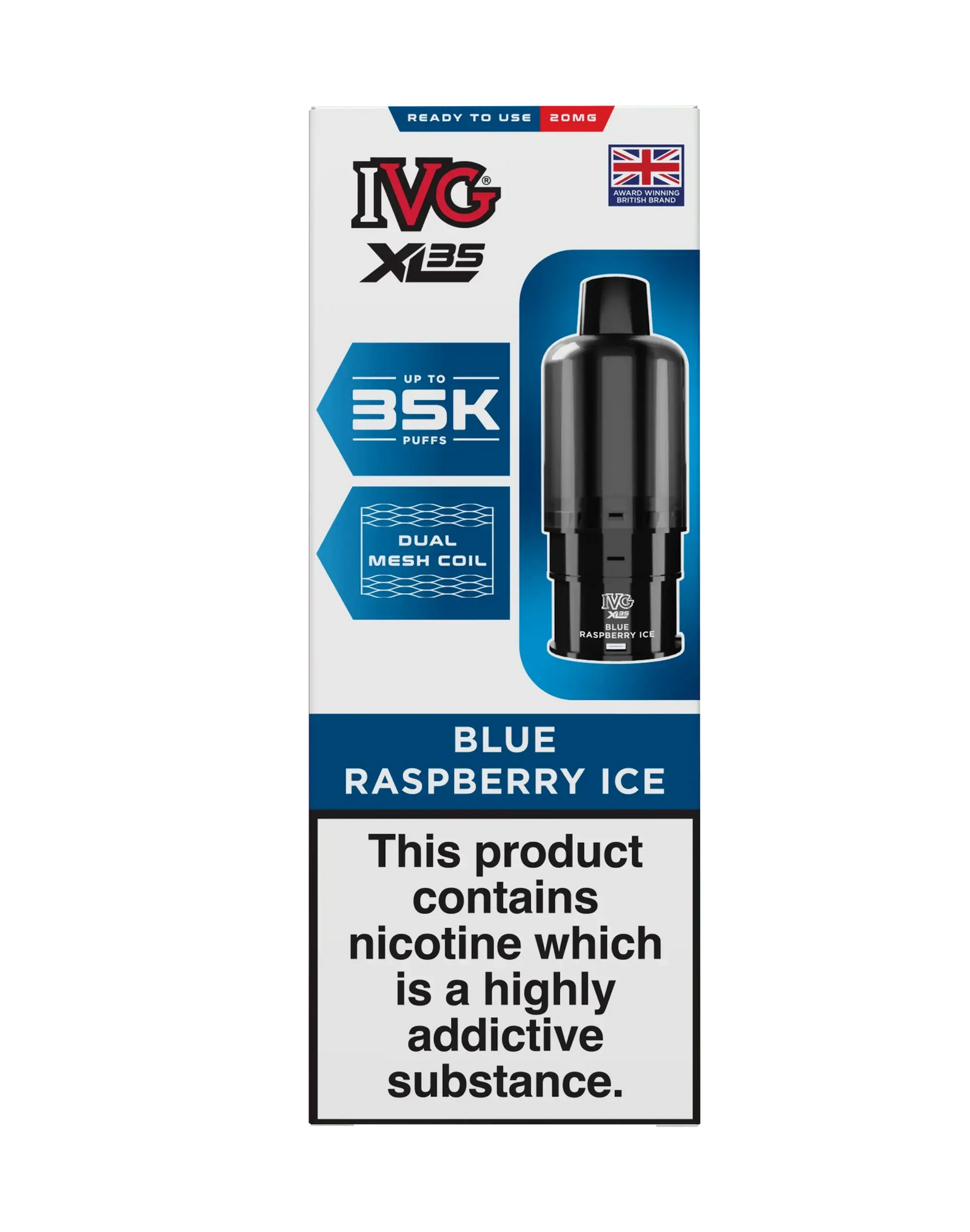 IVG XL 35K Prefilled Replacement Pods IVG