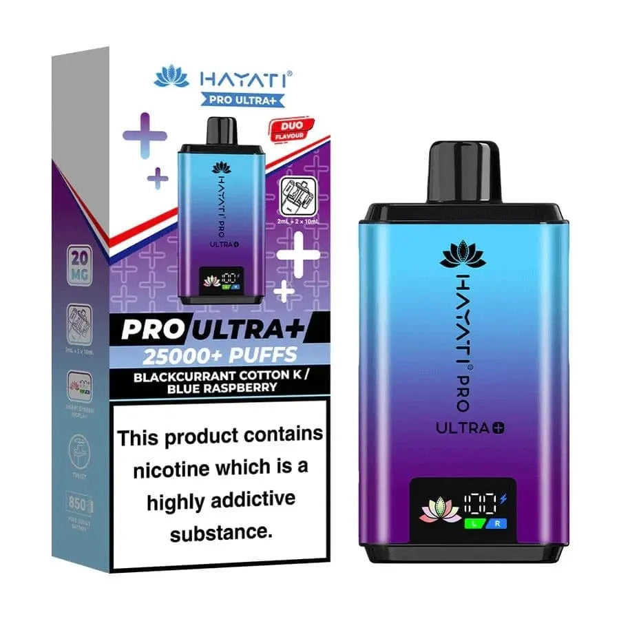 Box of 5 Hayati Pro Ultra Plus 25000 100% Authentic Vape At Door