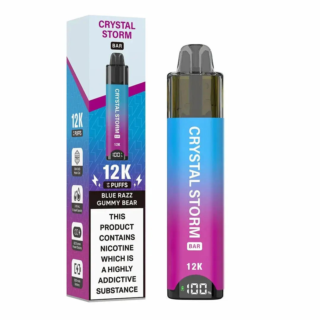 Crystal Storm Bar 12K Puffs Prefilled Pod Kit