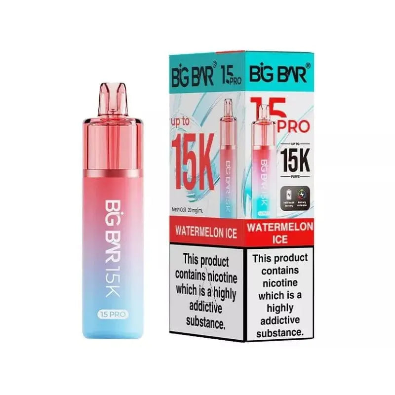 Big Bar Pro 15000 Prefilled Pod Kit Vape At Door