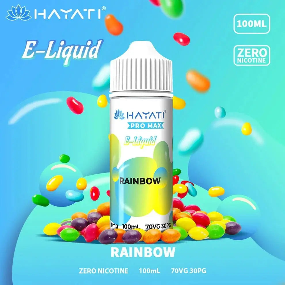 Hayati Pro Max 100ml Shortfill E-Liquid 0mg Vape At Door