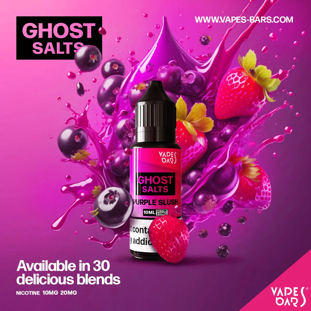 VB Ghost Salts E-Liquid 10 and 20 mg in 10ml VB