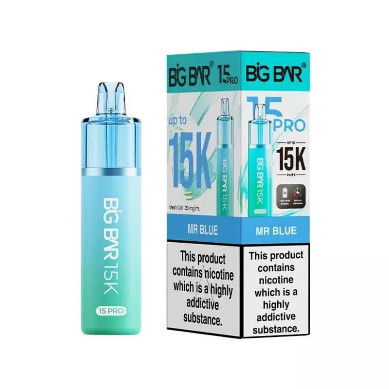 Big Bar Pro 15000 Prefilled Pod Kit Vape At Door