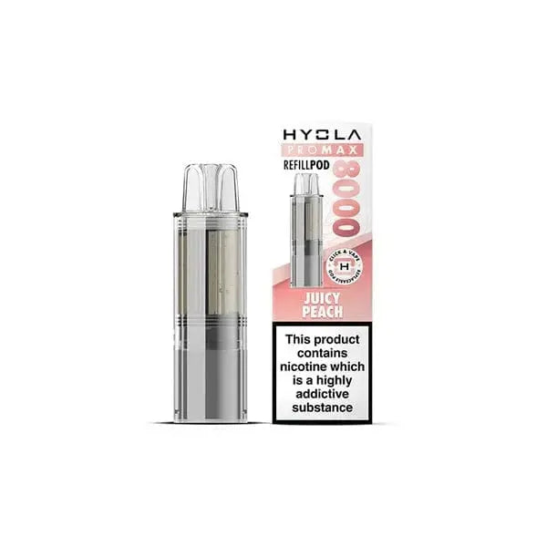 Hyola Pro Max 8000 Refill Pods Vape At Door