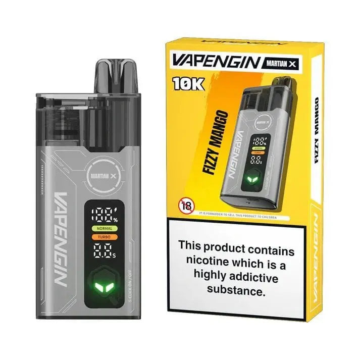 VAPENGIN MARTIAN X 10000 Prefilled Pod Kit Vape At Door