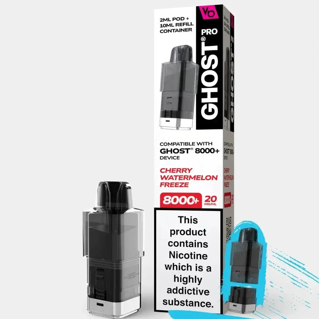 Vapes Bar Ghost Pro 8000+ Prefilled Replacement Pods Vape At Door