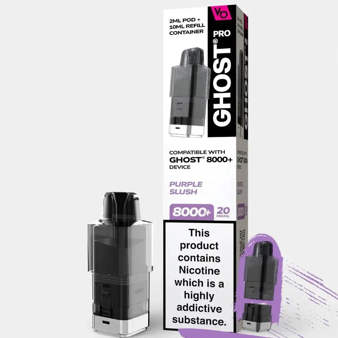 Vapes Bar Ghost Pro 8000+ Prefilled Replacement Pods Vape At Door