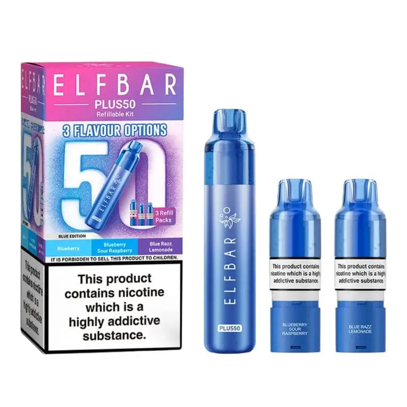 ElfBar Plus50 50k Prefilled Pod Vape Kit Vape At Door