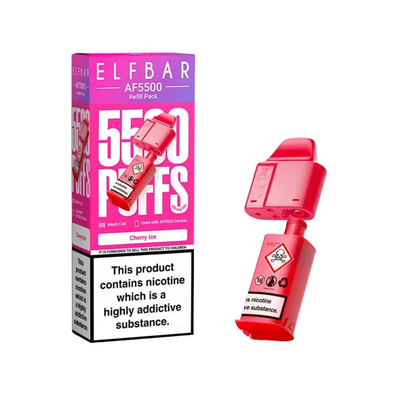 Elf Bar AF5500 Puffs Replacement Prefilled Pods ELF Bar