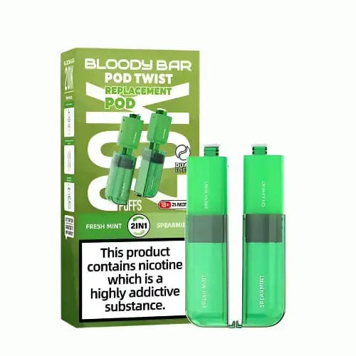 Bloody Bar Ultra Pod Twist Replacement Pods Vape At Door