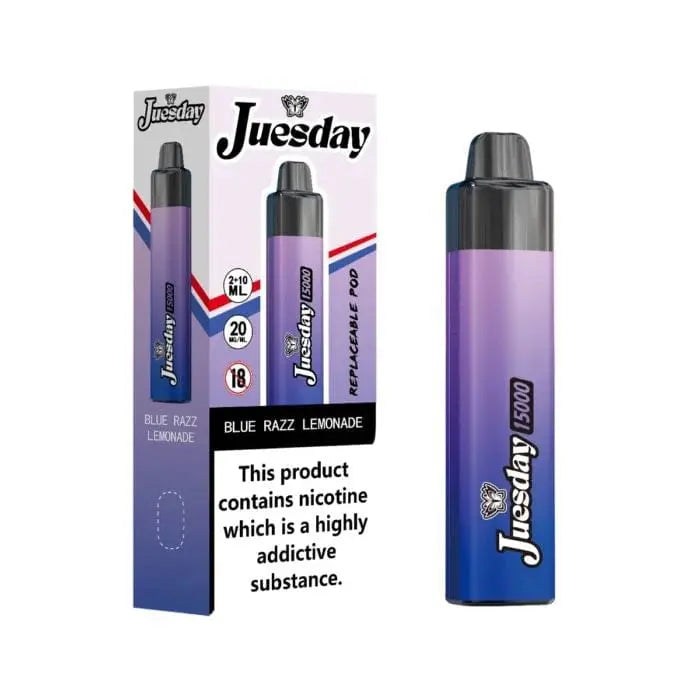 Juesday 15000 Puffs Prefilled Pod Vape Kit Vape At Door