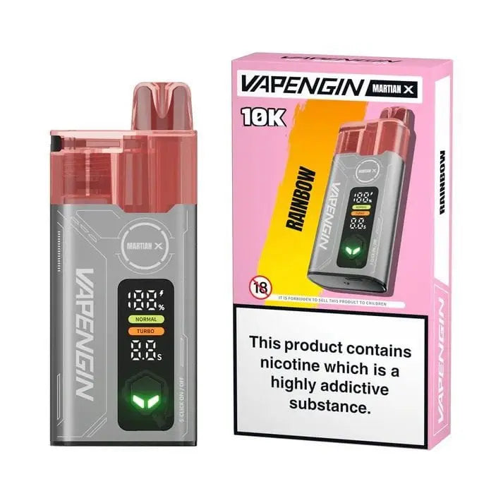 VAPENGIN MARTIAN X 10000 Prefilled Pod Kit Vape At Door