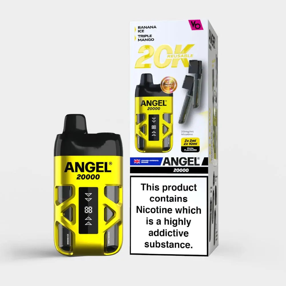 Vape Bars Angel 20000 Puffs Box of 10 Vape At Door