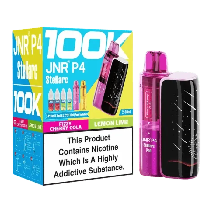 JNR P4 Stellarc 100k Refillable Vape Device Vape At Door