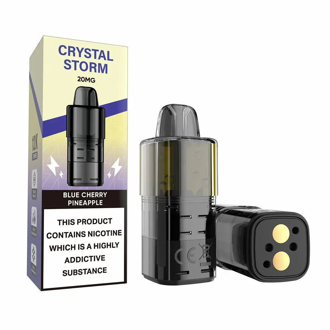 Crystal Storm 12K Puffs Prefilled Replacement Pods