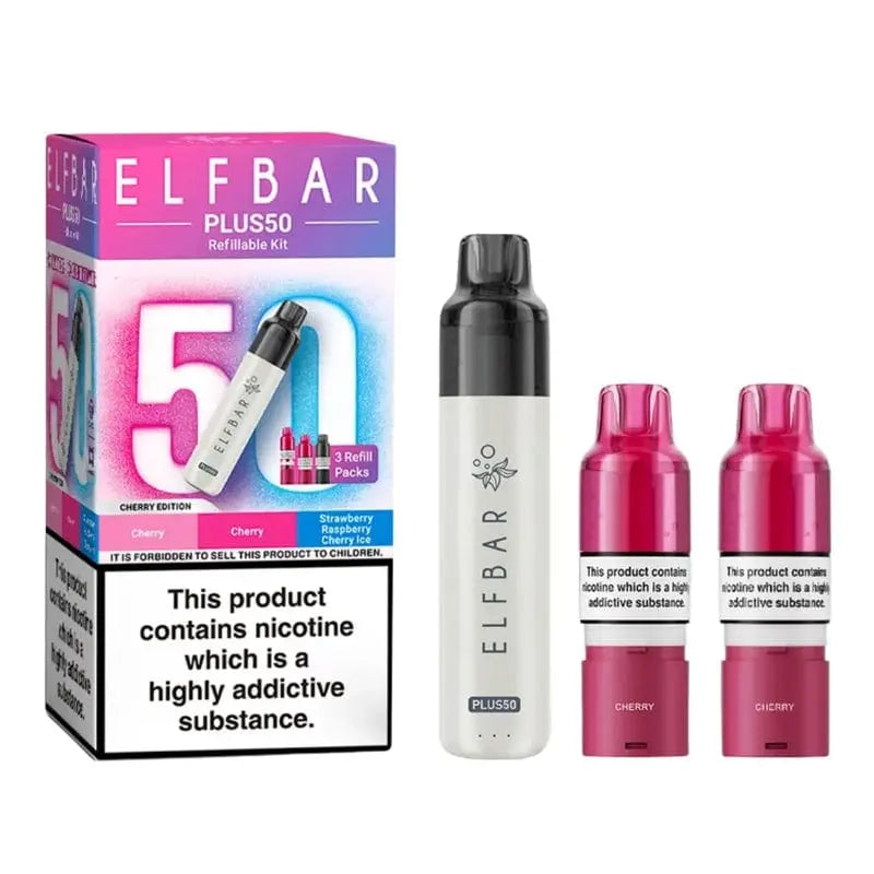 ElfBar Plus50 50k Prefilled Pod Vape Kit Vape At Door