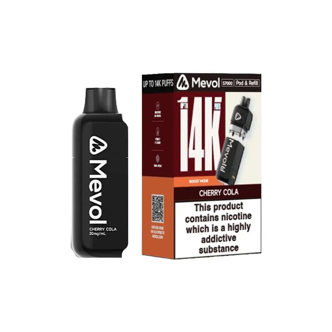 Mevol S7000 Replacement Prefilled Pods Vape At Door