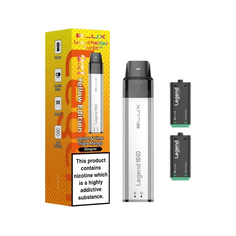 Elux Legend 1500 Puffs 2 in 1 Pod Vape Kit Elux