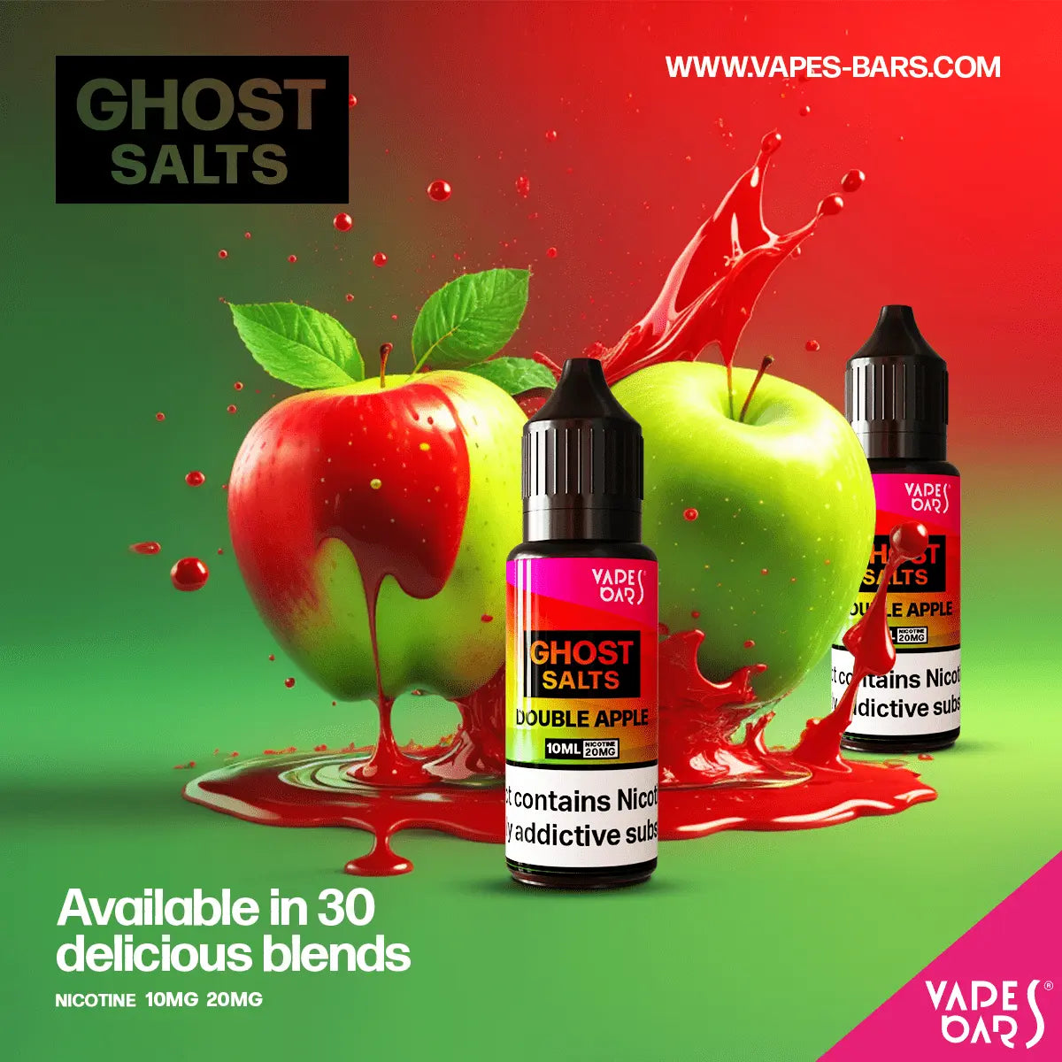 VB Ghost Salts E-Liquid 10 and 20 mg in 10ml VB
