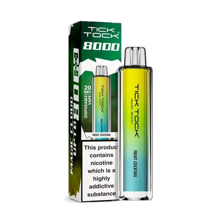 FRUIT COCKTAIL Tick Tock Magic 8000 Puffs