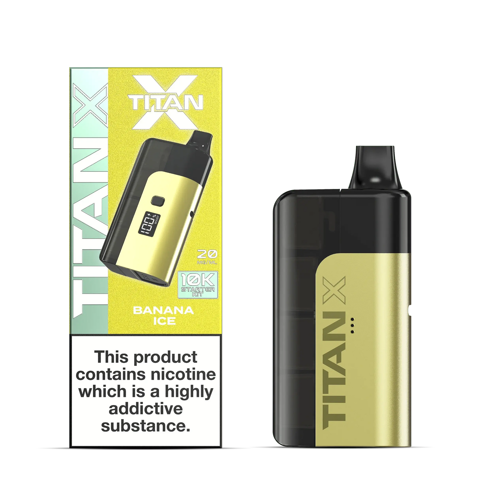 BANANA ICE Titan X 10K Prefilled Pod Kit